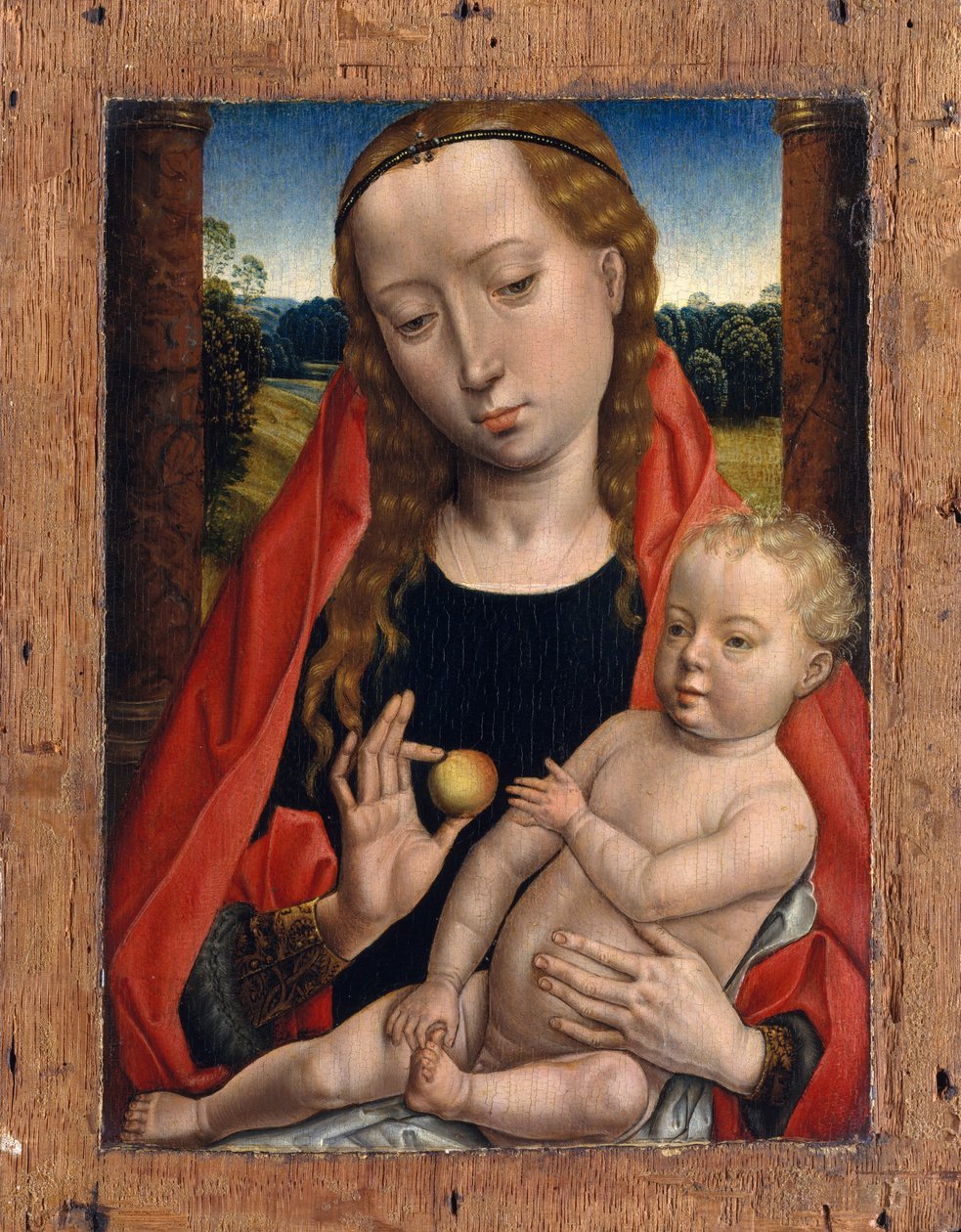 Neitsyt ja lapsi tekijältä Hans after Memling