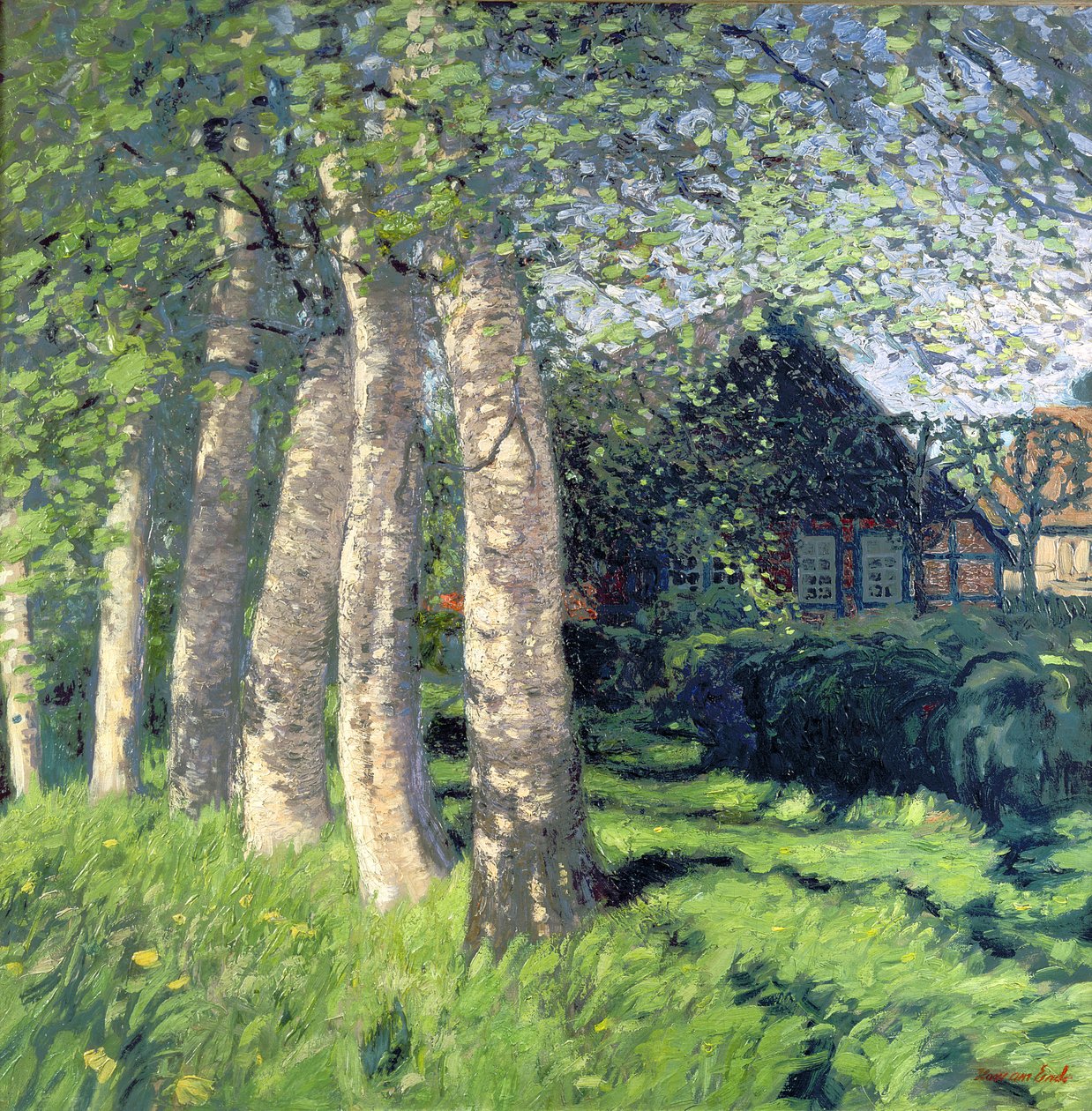 Kevät Worpsvedessä tekijältä Hans am Ende
