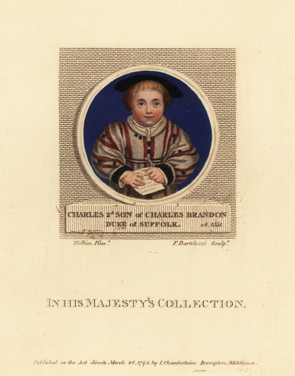Charles Brandon, Suffolkin kolmas herttua tekijältä Hans (after) Holbein the Younger