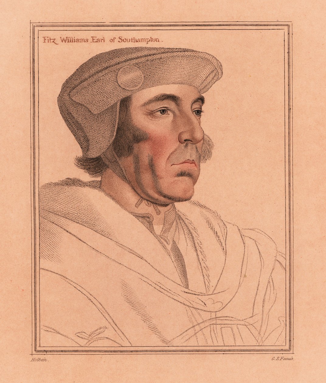 William FitzWilliam tekijältä Hans (after) Holbein the Younger