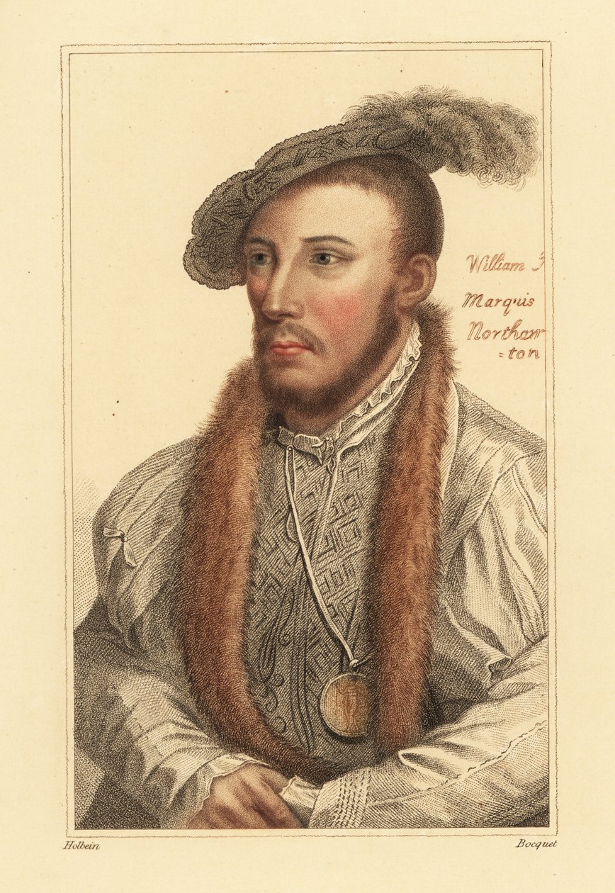 William Parr tekijältä Hans (after) Holbein the Younger