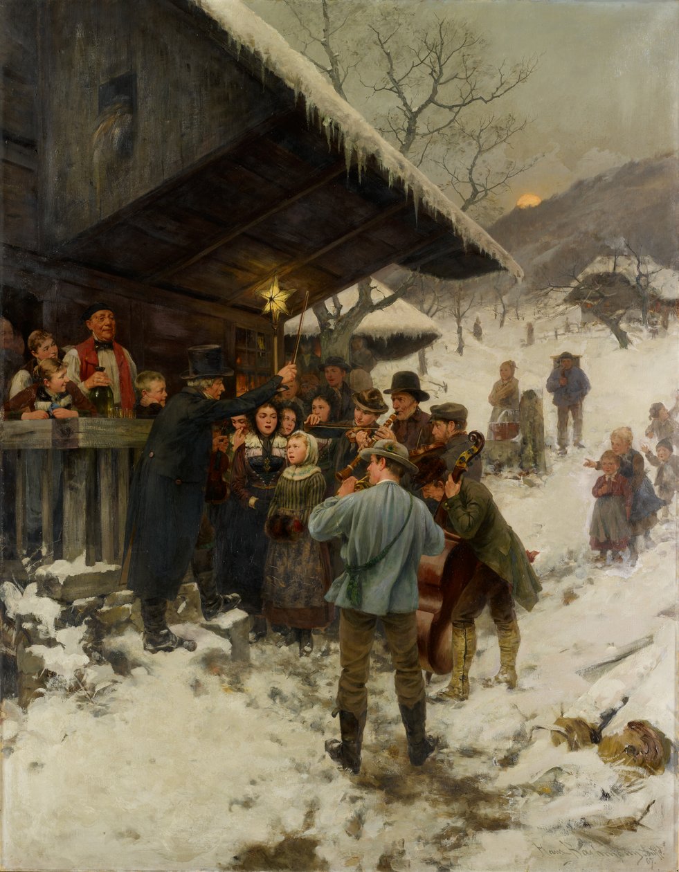 Joululaulu Luzernissa tekijältä Hans Bachmann