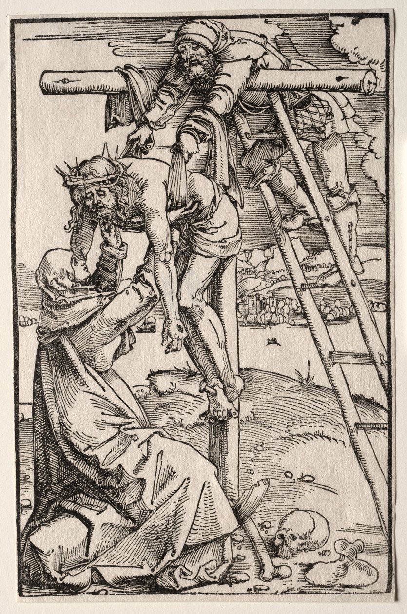 Laskeutuminen ristiltä tekijältä Hans Baldung