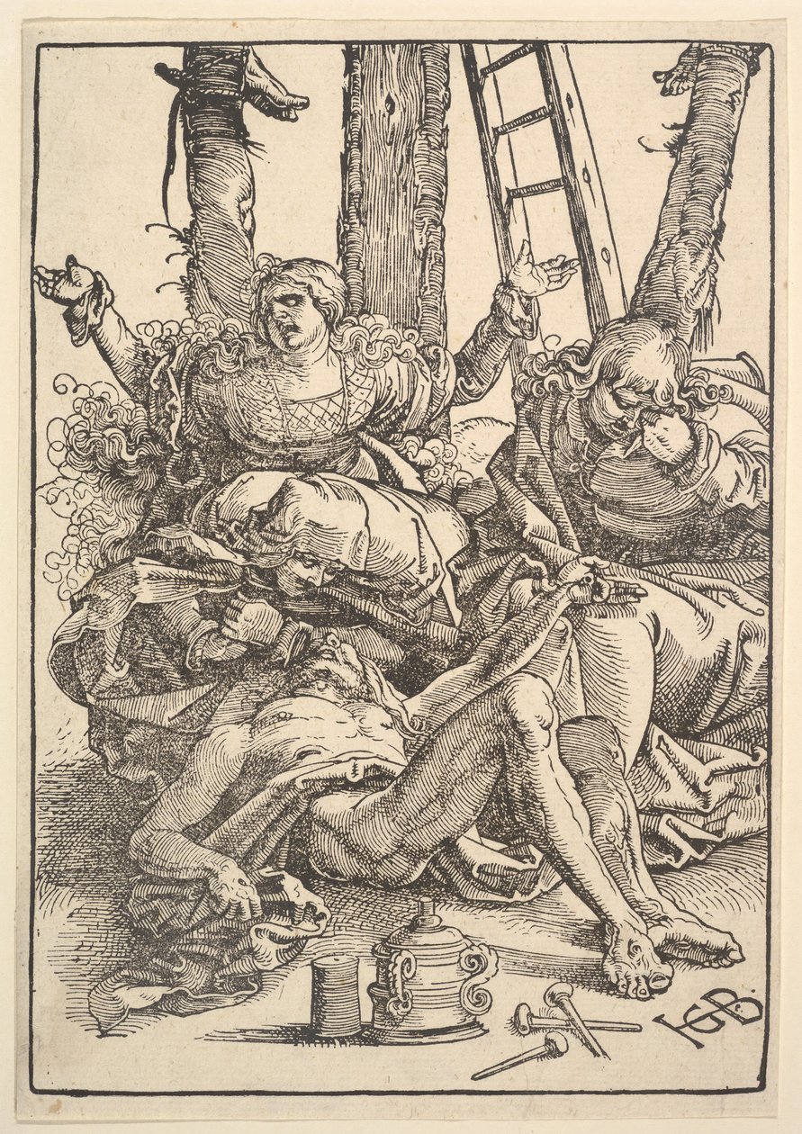 Valituslaulu Kristuksen puolesta, 1510. tekijältä Hans Baldung