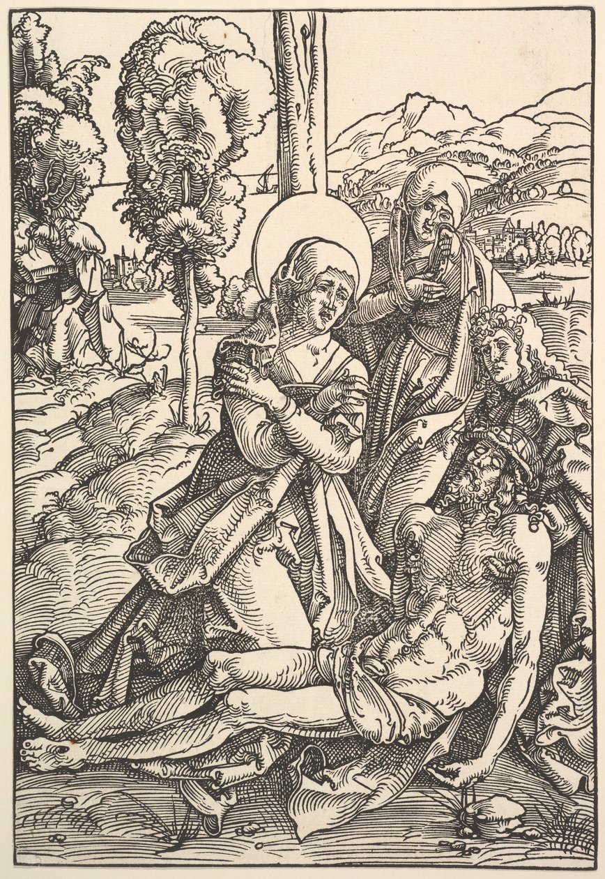 Valituslaulu Kristuksen puolesta, 1510. tekijältä Hans Baldung