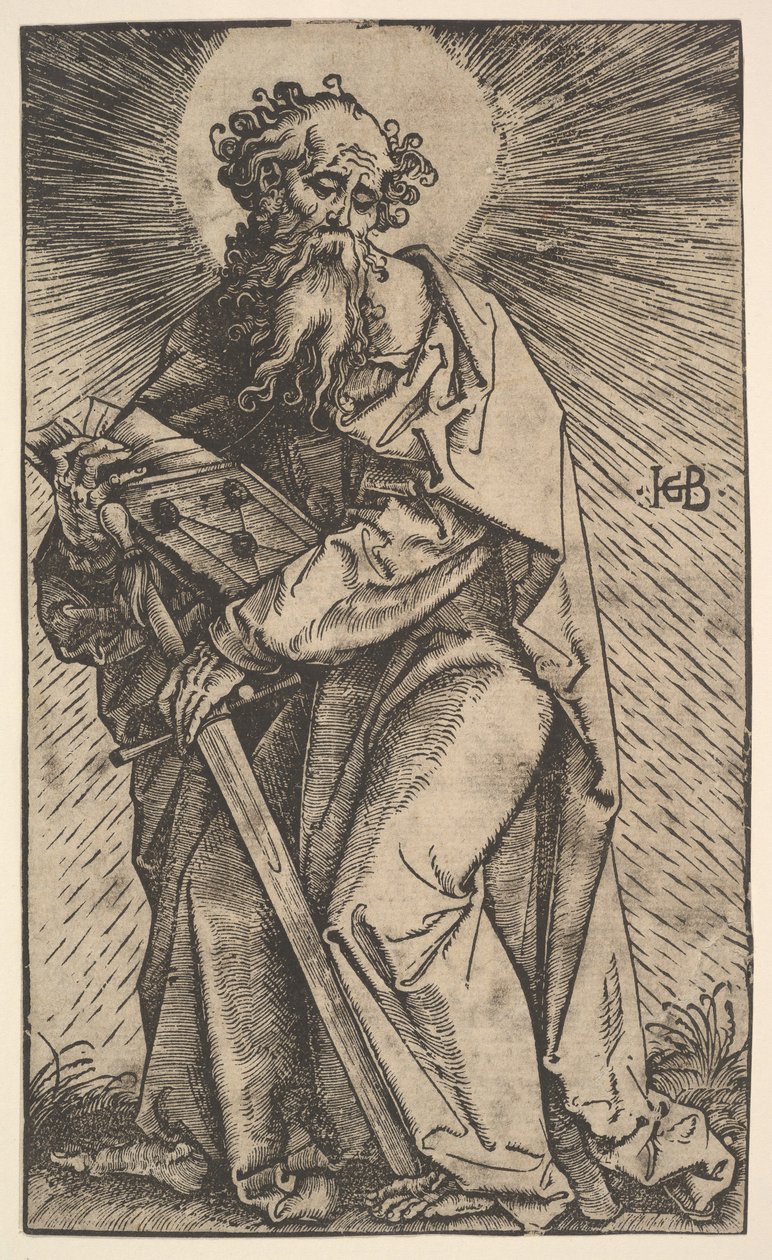 Pyhä Paavali Kristuksesta ja apostoleista, 1519. tekijältä Hans Baldung