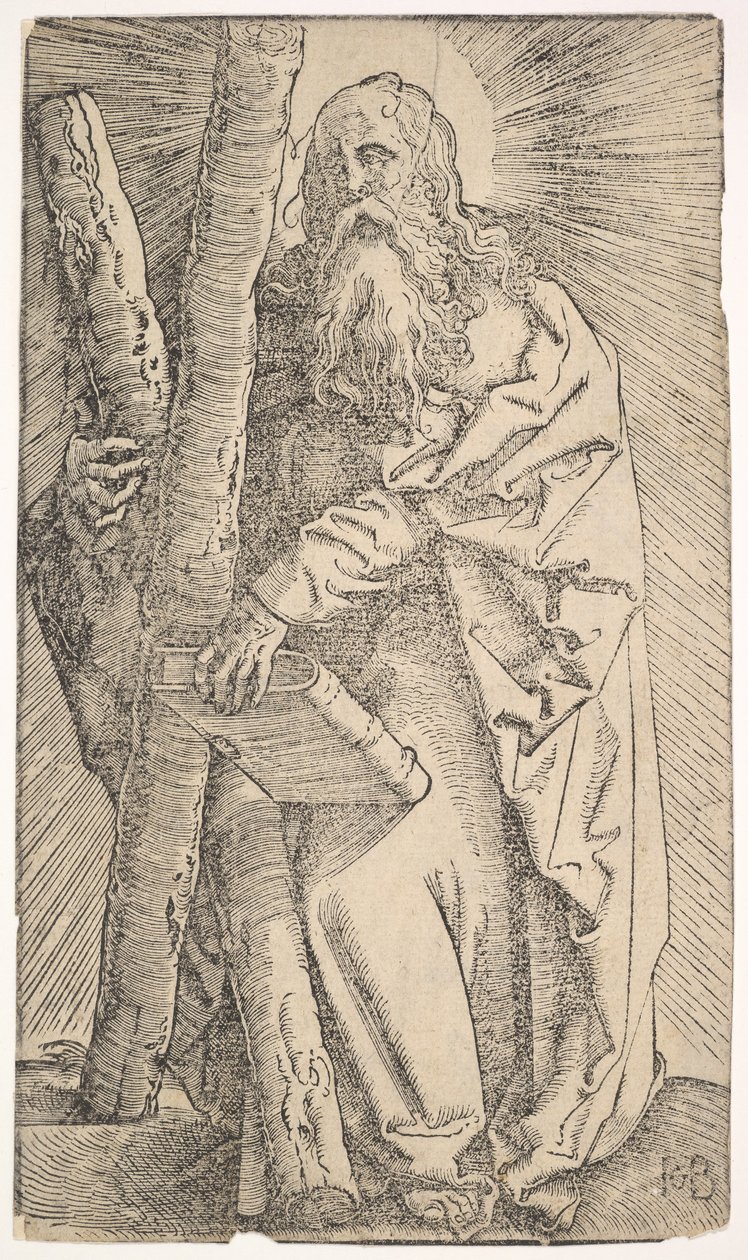 Pyhä Andreas Kristuksesta ja apostoleista, 1519. tekijältä Hans Baldung