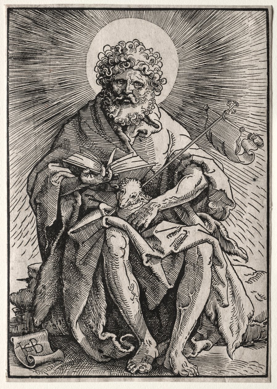 Pyhä Johannes Kastaja tekijältä Hans Baldung
