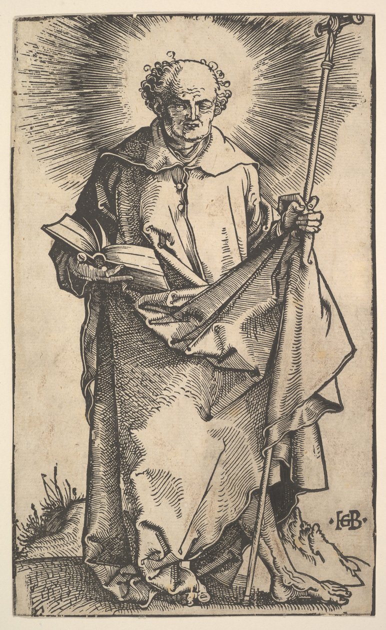 Pyhä Filippus Kristuksesta ja apostoleista, 1519. tekijältä Hans Baldung