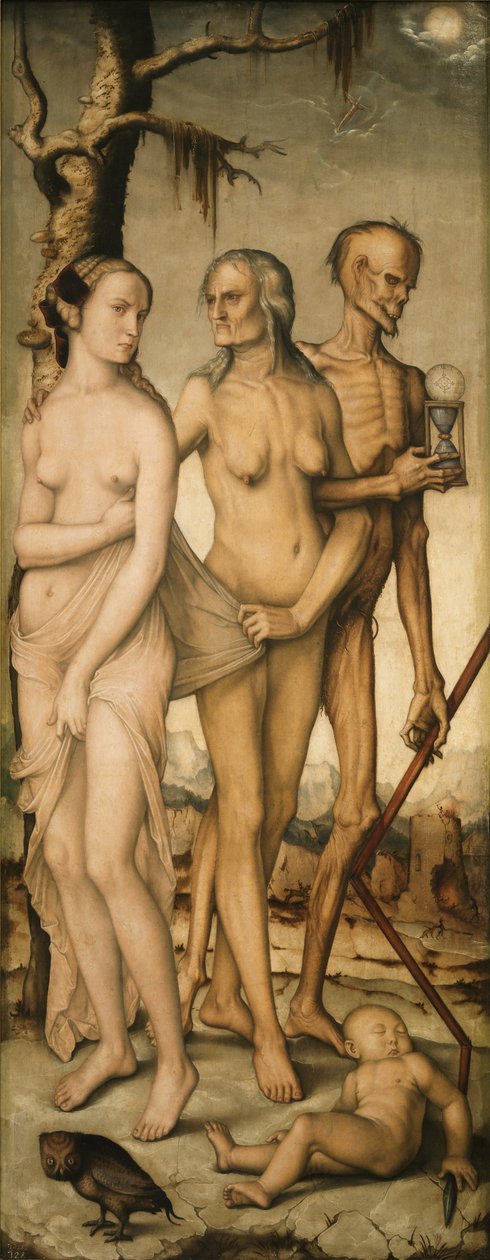 Ajat ja kuolema tekijältä Hans Baldung