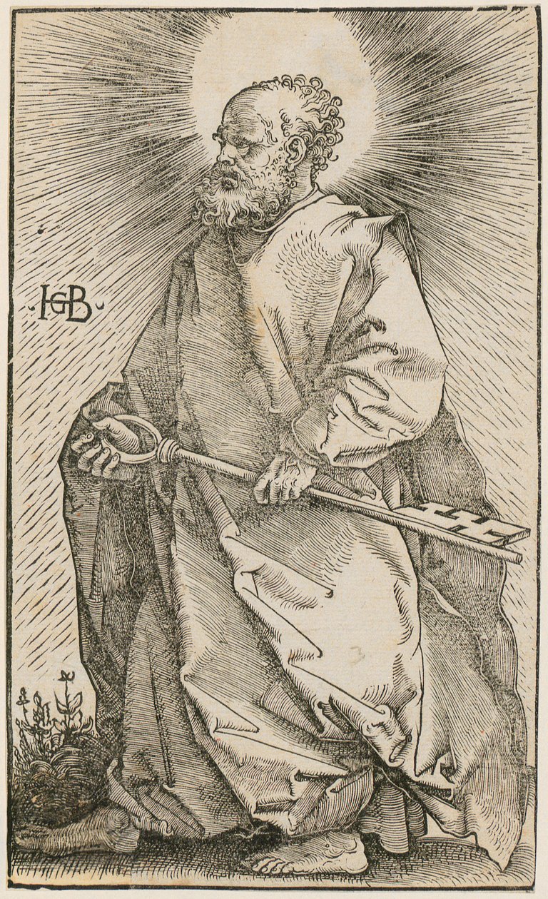 Apostel Petrus tekijältä Hans Baldung Grien
