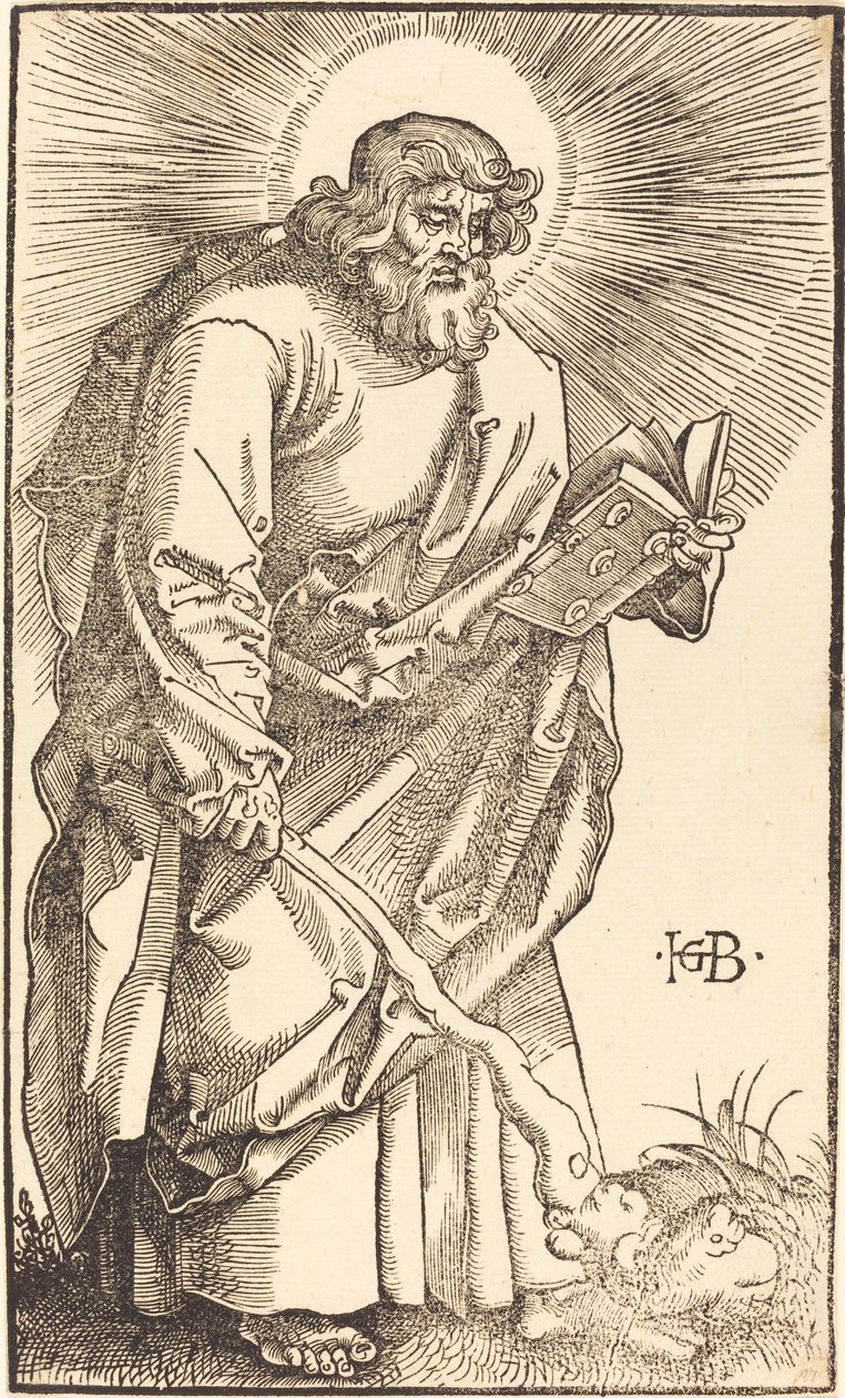 Apostoli Juudas Taddeus tekijältä Hans Baldung Grien