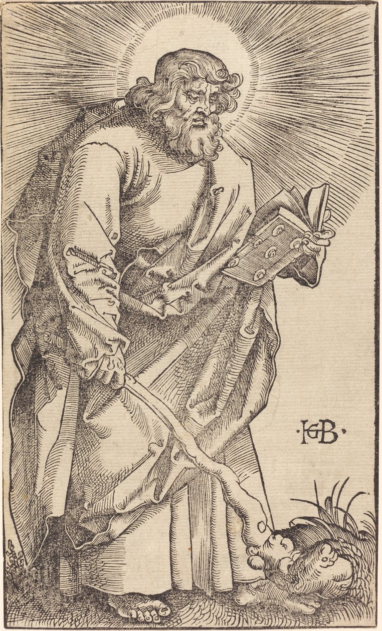 Apostoli Juudas Taddeus tekijältä Hans Baldung Grien