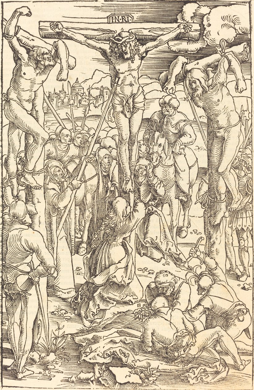 Kristus ristillä tekijältä Hans Baldung Grien