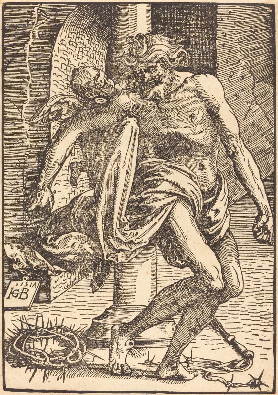 Kristus pilarissa tekijältä Hans Baldung Grien