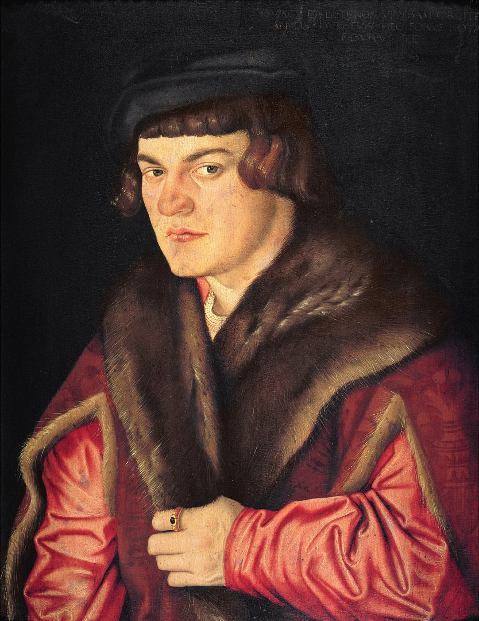 Saksa: Porträt eines Mannes Miehen muotokuva tekijältä Hans Baldung Grien
