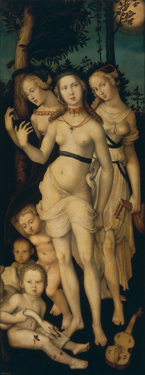 Harmonia tai Kolme armoa tekijältä Hans Baldung Grien