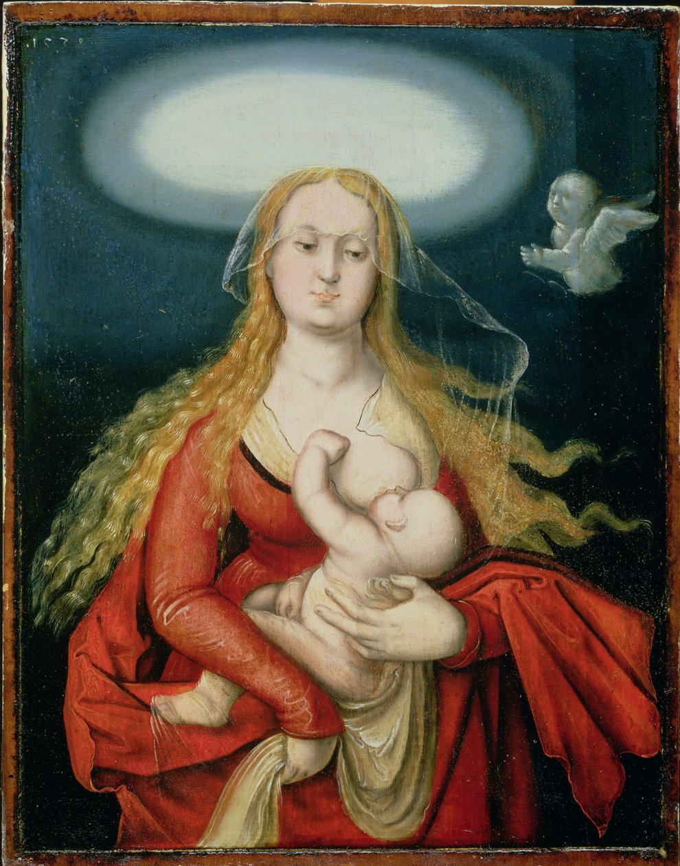 Madonna ja lapsi, 1539 tekijältä Hans Baldung Grien