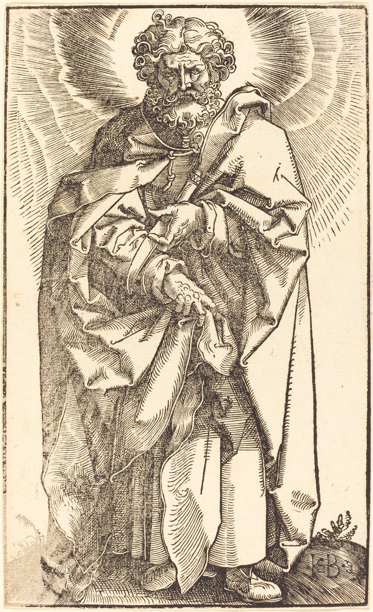 Pyhä Bartolomeus tekijältä Hans Baldung Grien