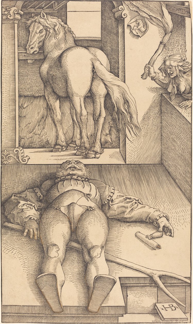 Lumottu sulhanen tekijältä Hans Baldung Grien