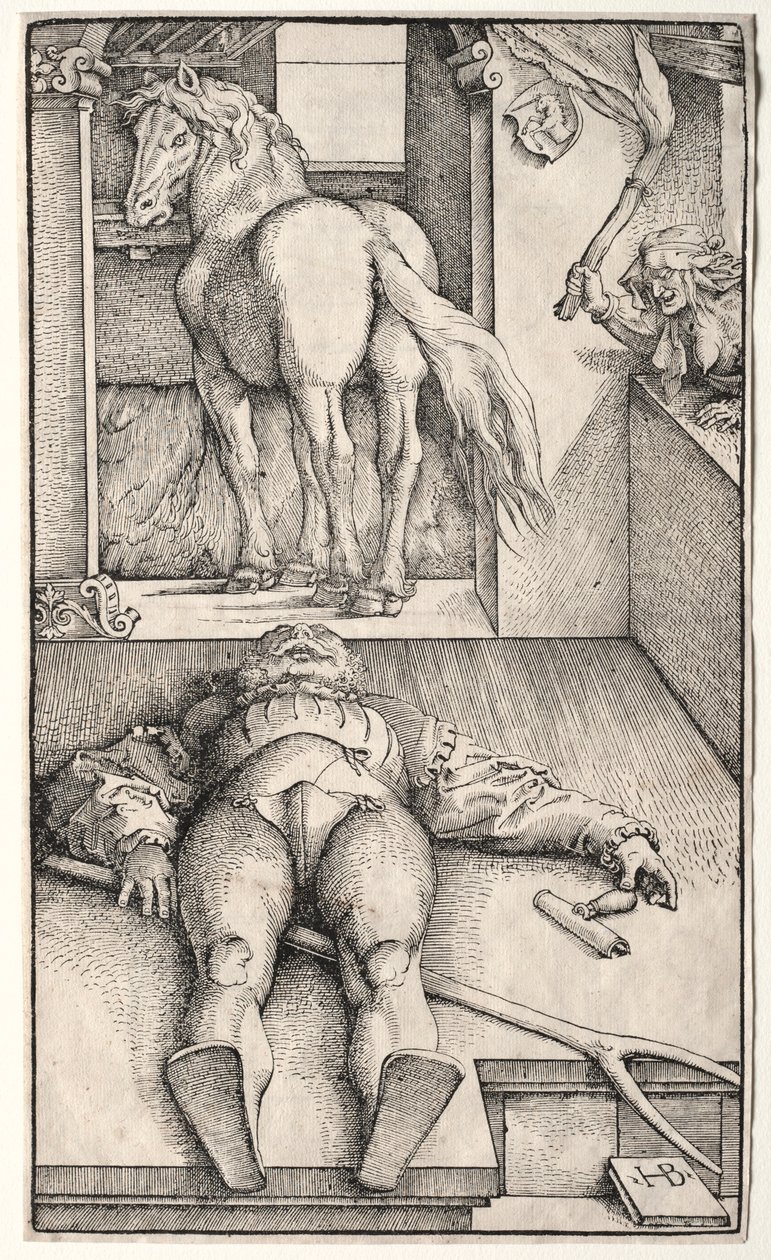 Lumottu sulhanen, 1544. tekijältä Hans Baldung Grien