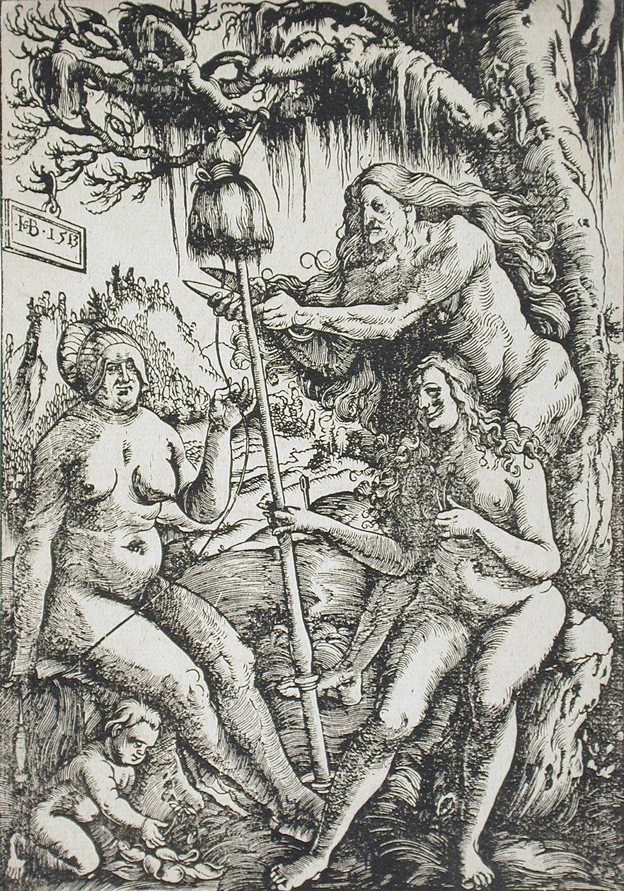 Kolme kohtalotarta tekijältä Hans Baldung Grien