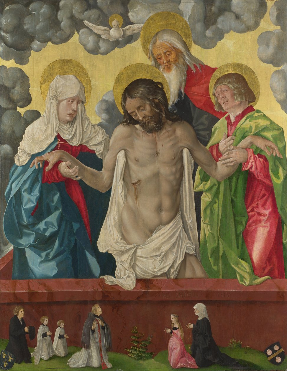 Kolminaisuus ja mystinen Pietà, 1512 tekijältä Hans Baldung Grien