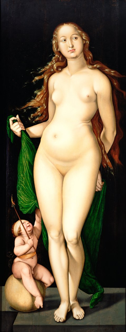 Venus ja Amor Venus ja Amor tekijältä Hans Baldung Grien