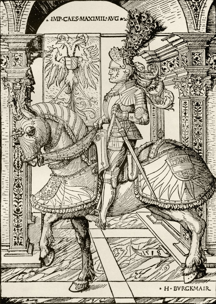 Maximilian I Habsburg, Alfred Whitmanin teoksesta "The Print-Collector