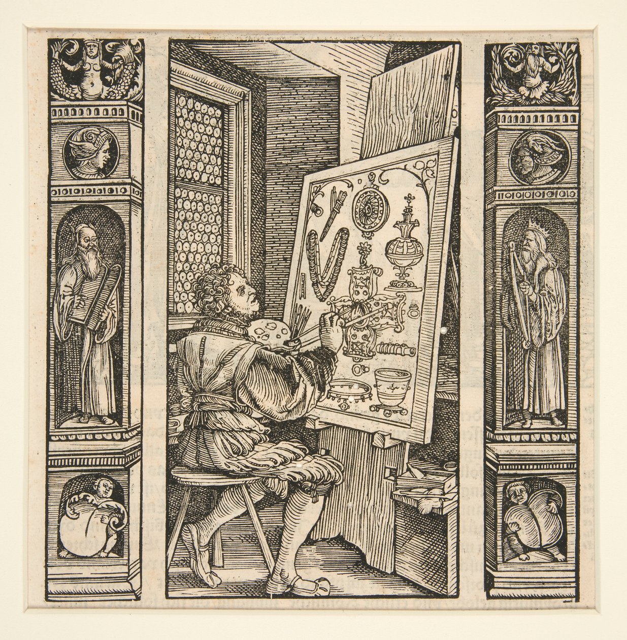 Jalokivimaalari Petrarkasta tekijältä Hans Burgkmair the Elder