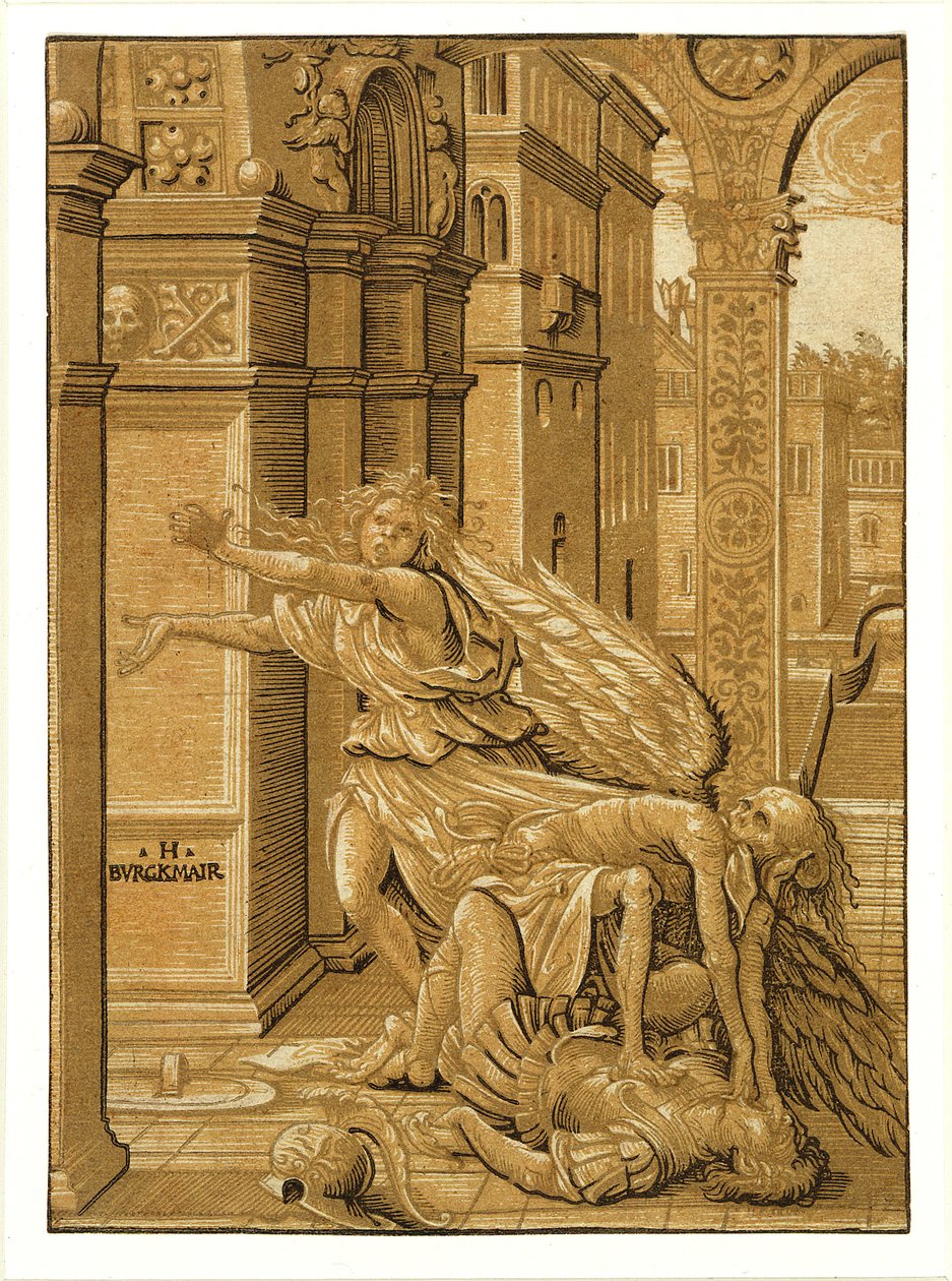 Kuoleman yllättämät rakastajat tekijältä Hans Burgkmair the Elder
