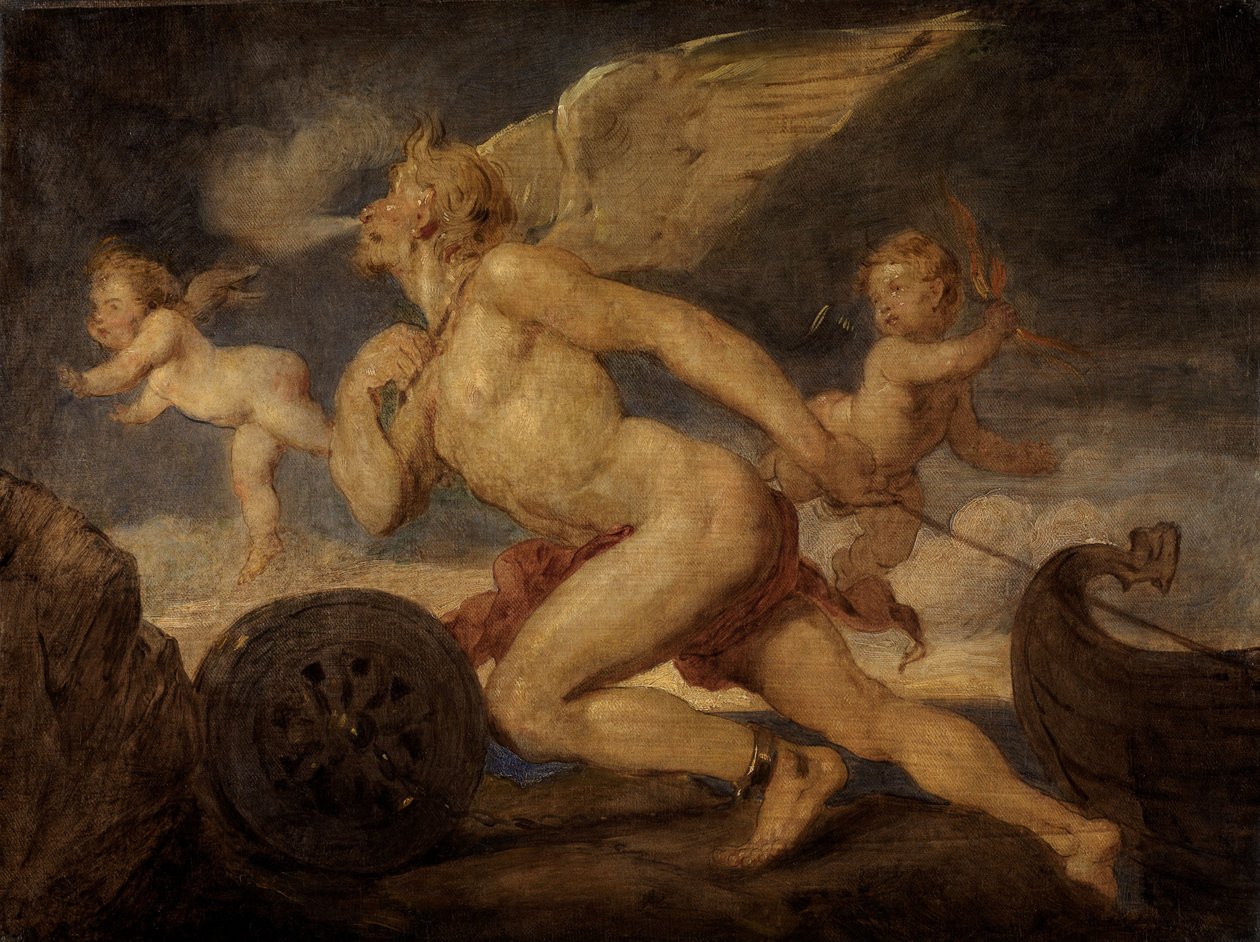 Höyryvoiman allegoria tekijältä Hans Canon