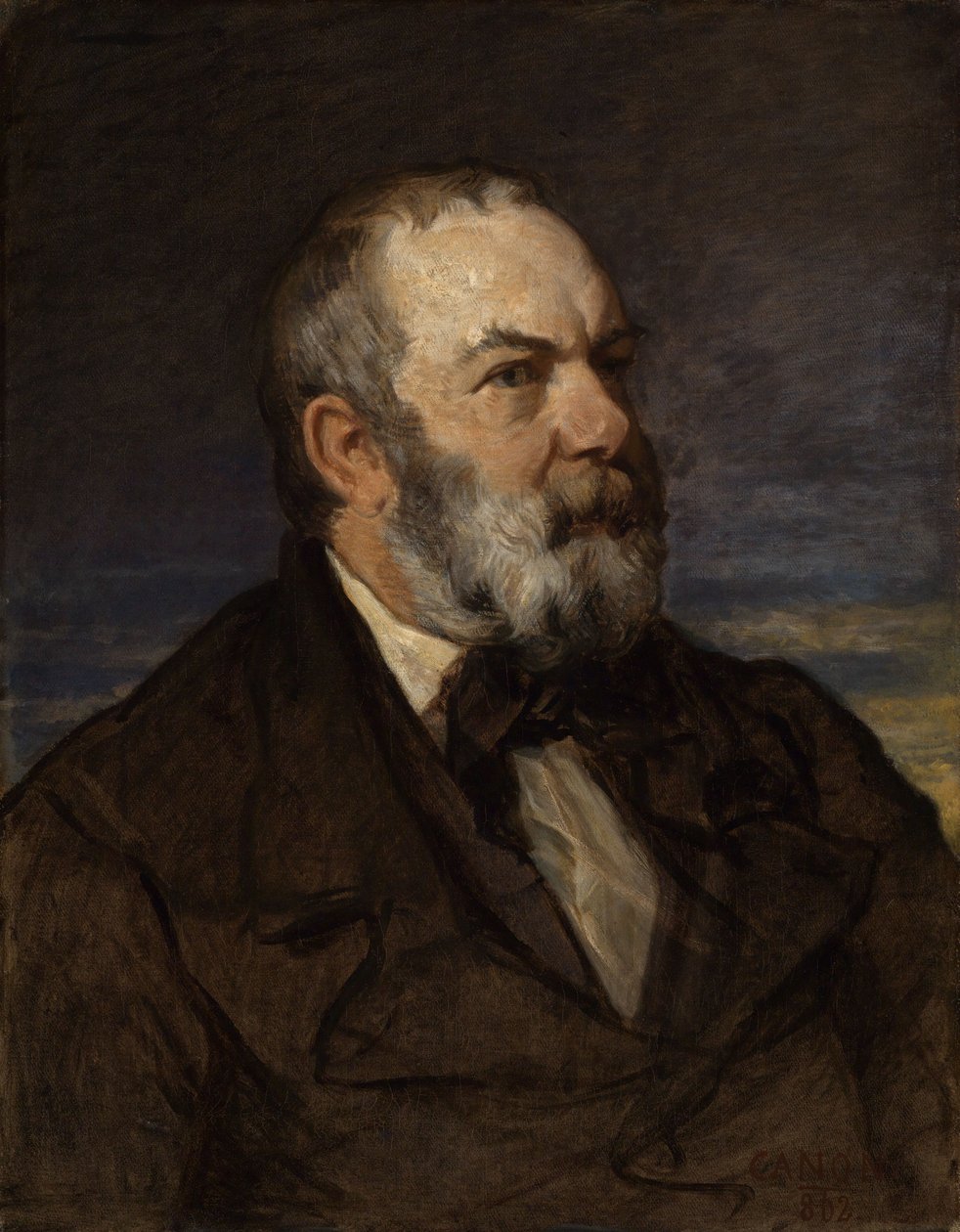 Maalari Johann Wilhelm Schirmerin muotokuva tekijältä Hans Canon