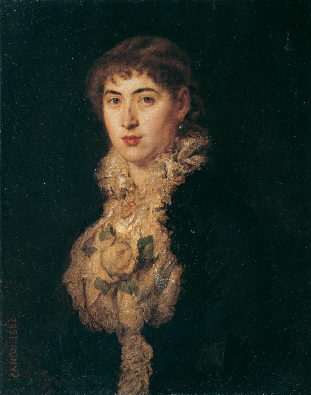 Maria Freifrau von Zehmen, syntynyt Fröhlich von Feldau tekijältä Hans Canon