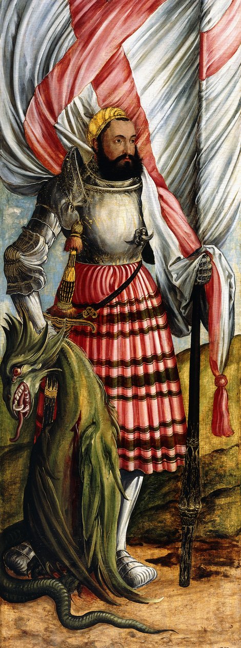 Pyhä Yrjö, 1517 tekijältä Hans Duerer