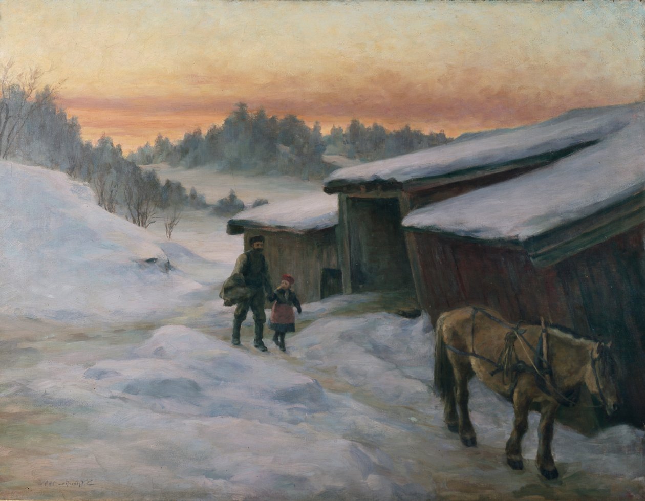 Sandvikenista tekijältä Hans Gude