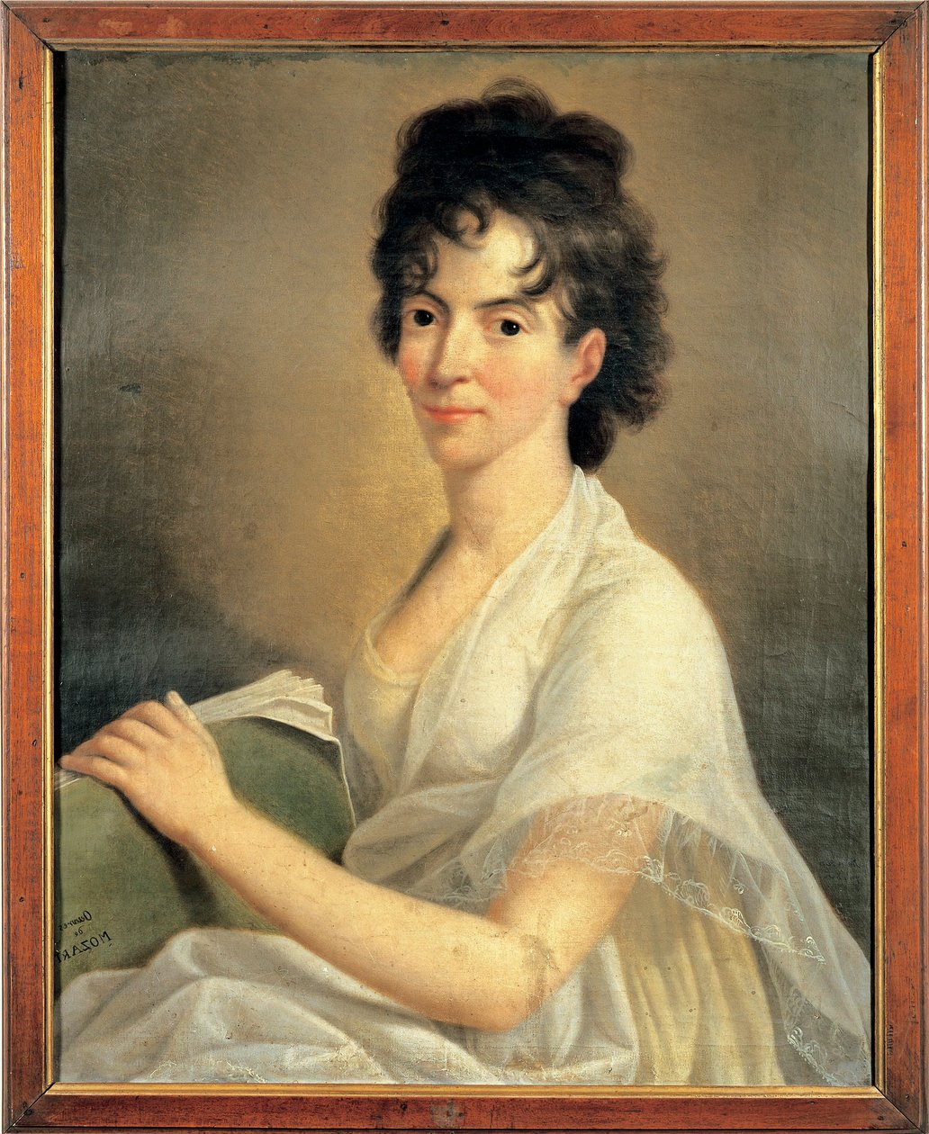 Àustria, Retrat de Costanza Weber, esposa de Wolfgang Amadeus Mozart finlandès tekijältä Hans Hansen