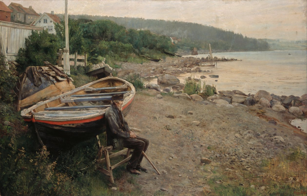 Näkymä Åsgårdstrandilta tekijältä Hans Heyerdahl