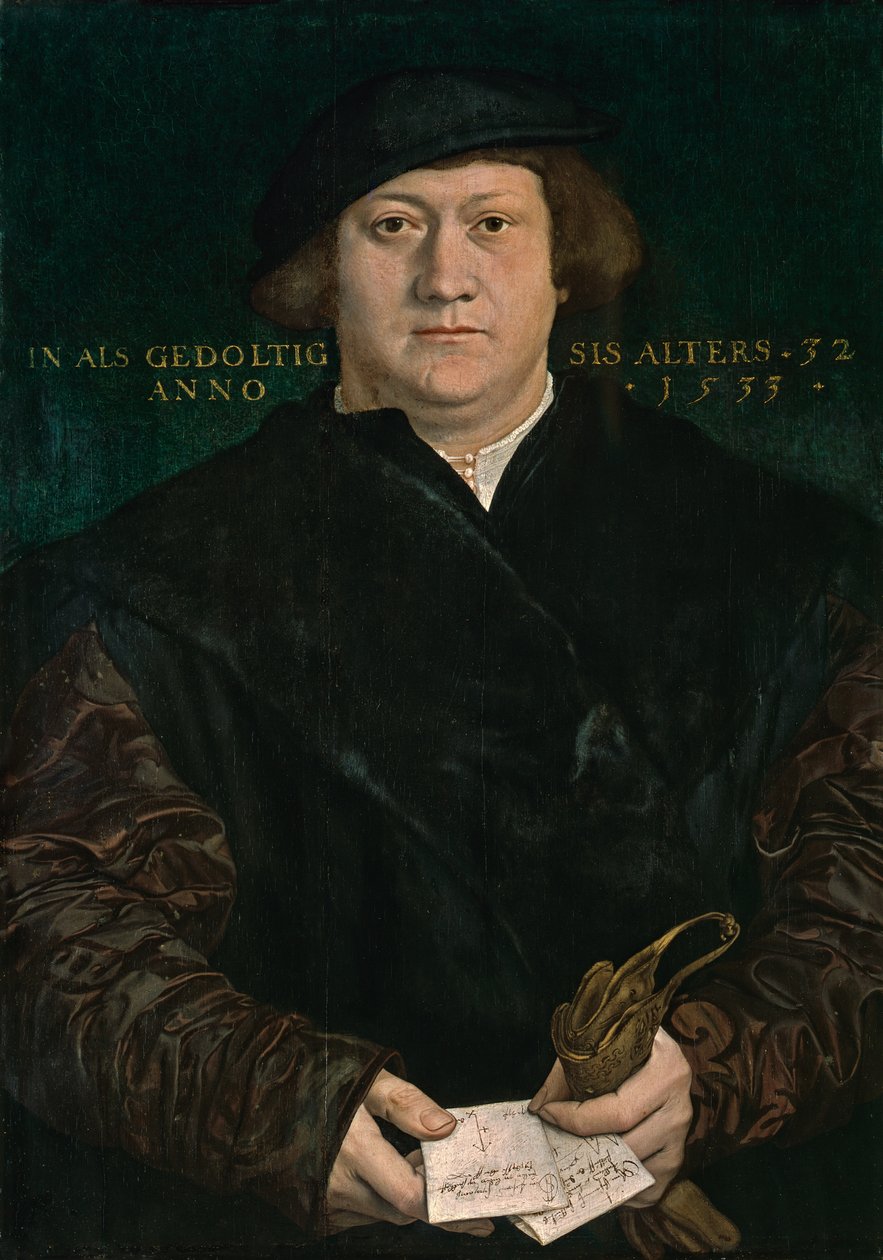 Bildnis des Braunschweiger Kaufmanns Cyriakus Kale tekijältä Hans Holbein