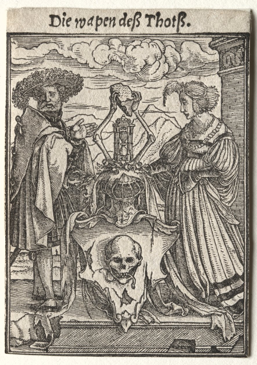 Kuolemantanssi: Kuoleman vaakuna tekijältä Hans Holbein