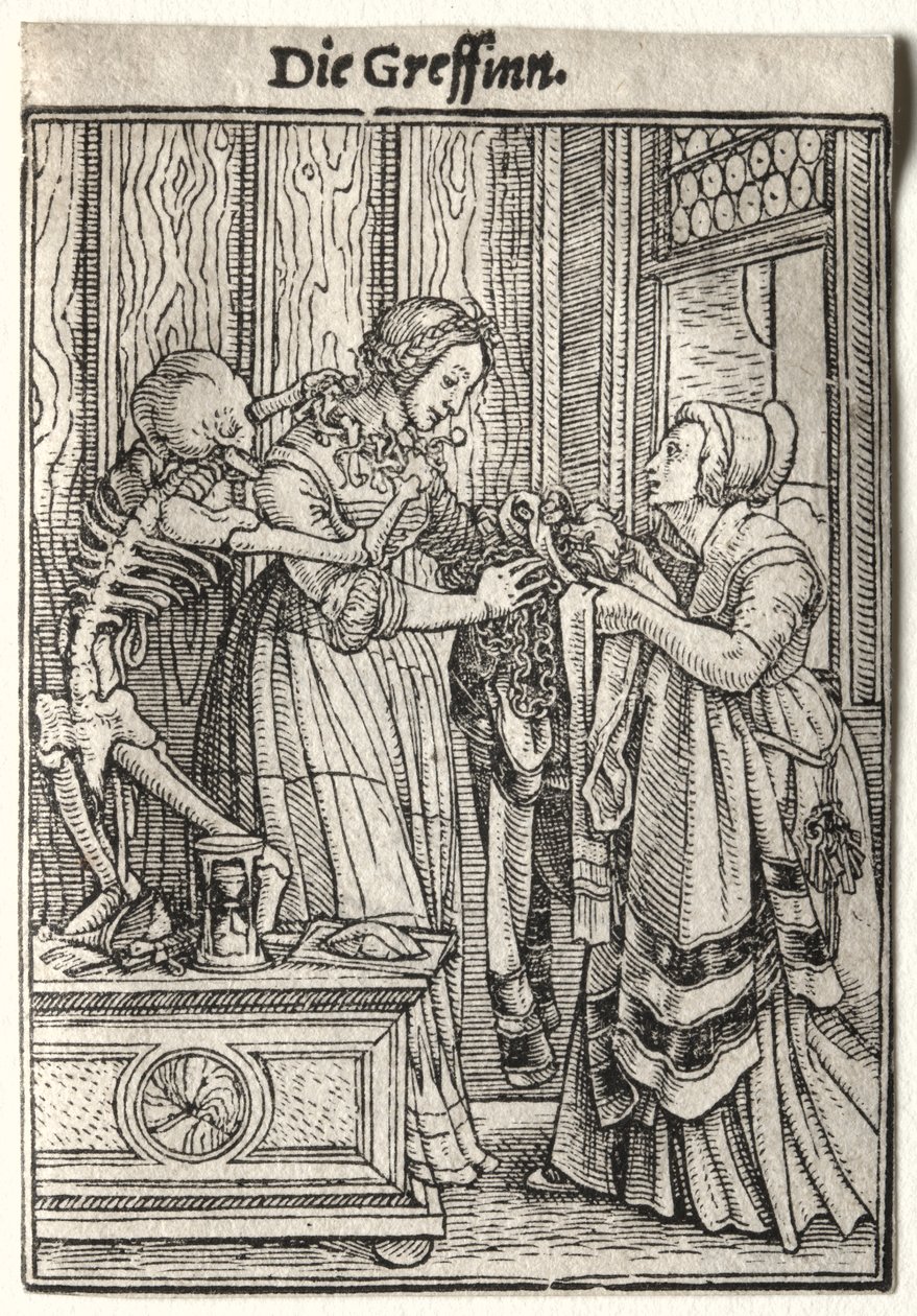 Kuoleman tanssi: Kreivitär tekijältä Hans Holbein