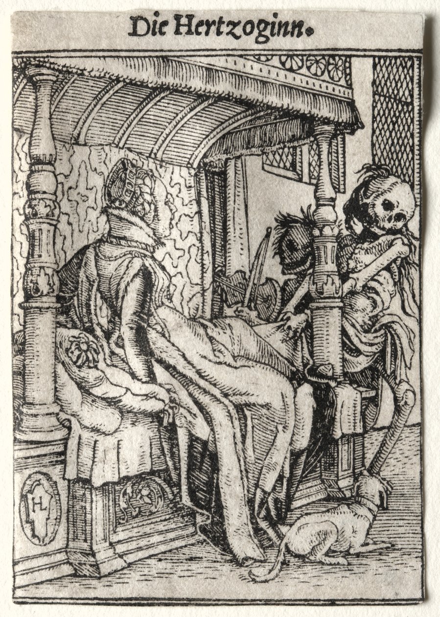 Kuoleman tanssi: Herttuatar tekijältä Hans Holbein