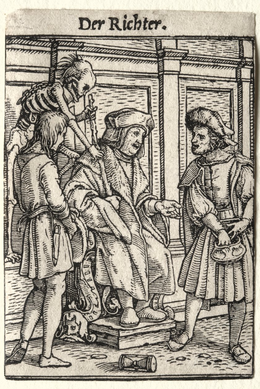 Dance of Death: Tuomari. tekijältä Hans Holbein