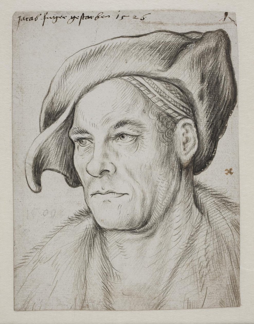 Muotokuva rahoittaja ja kauppias Jacob Fuggerista tekijältä Hans Holbein d.Æ.