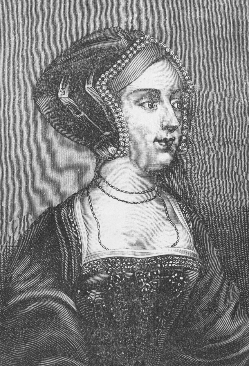 Anne Boleyn (n. 1507-36) Englannin Henrik VIII:n toinen vaimo (katso myös 68049) tekijältä Hans Holbein der Jüngere