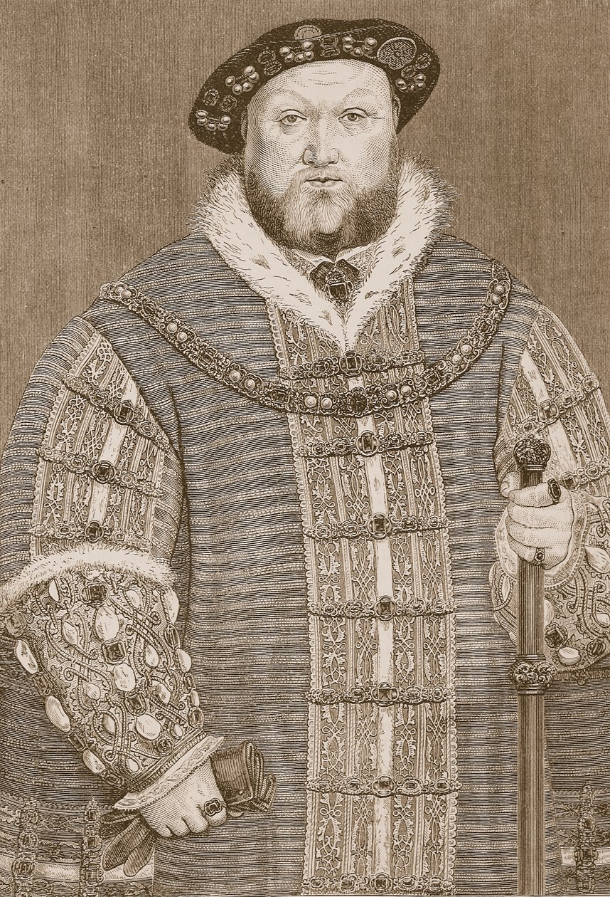 Henry VIII, kuvitus julkaisusta "Cassell
