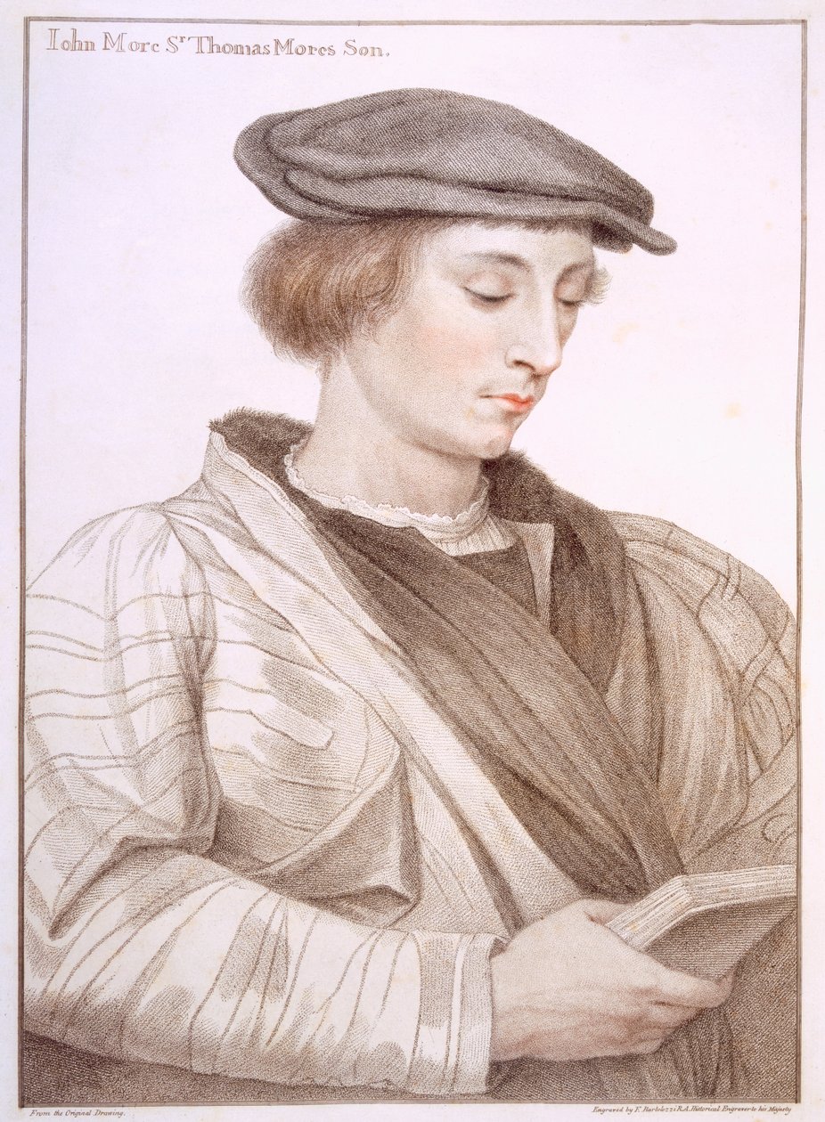 Francesco Bartolozzin (1727-1815) kaiverrus John More tekijältä Hans Holbein der Jüngere