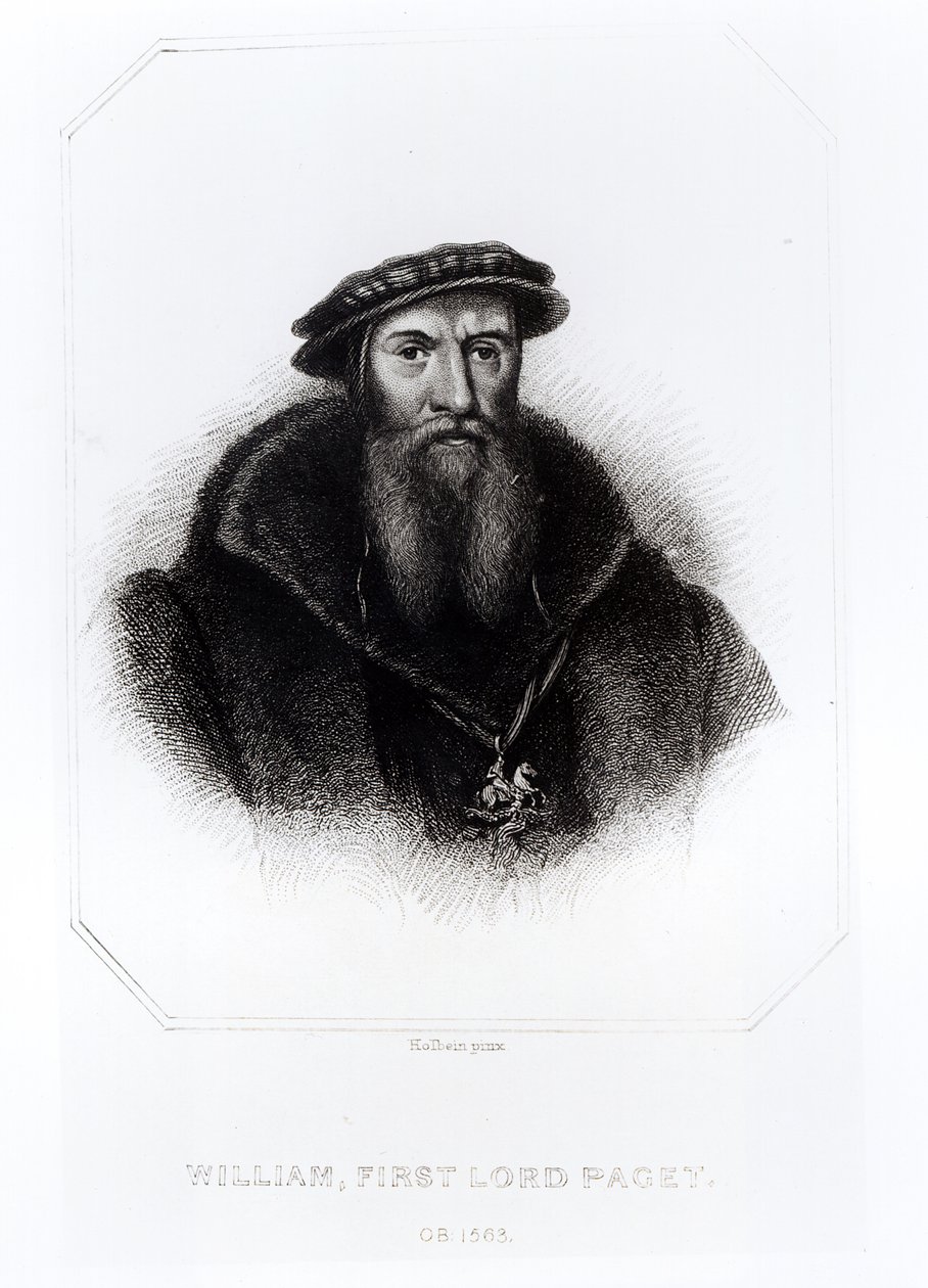 Muotokuva Williamista, ensimmäinen lordi Paget tekijältä Hans Holbein der Jüngere