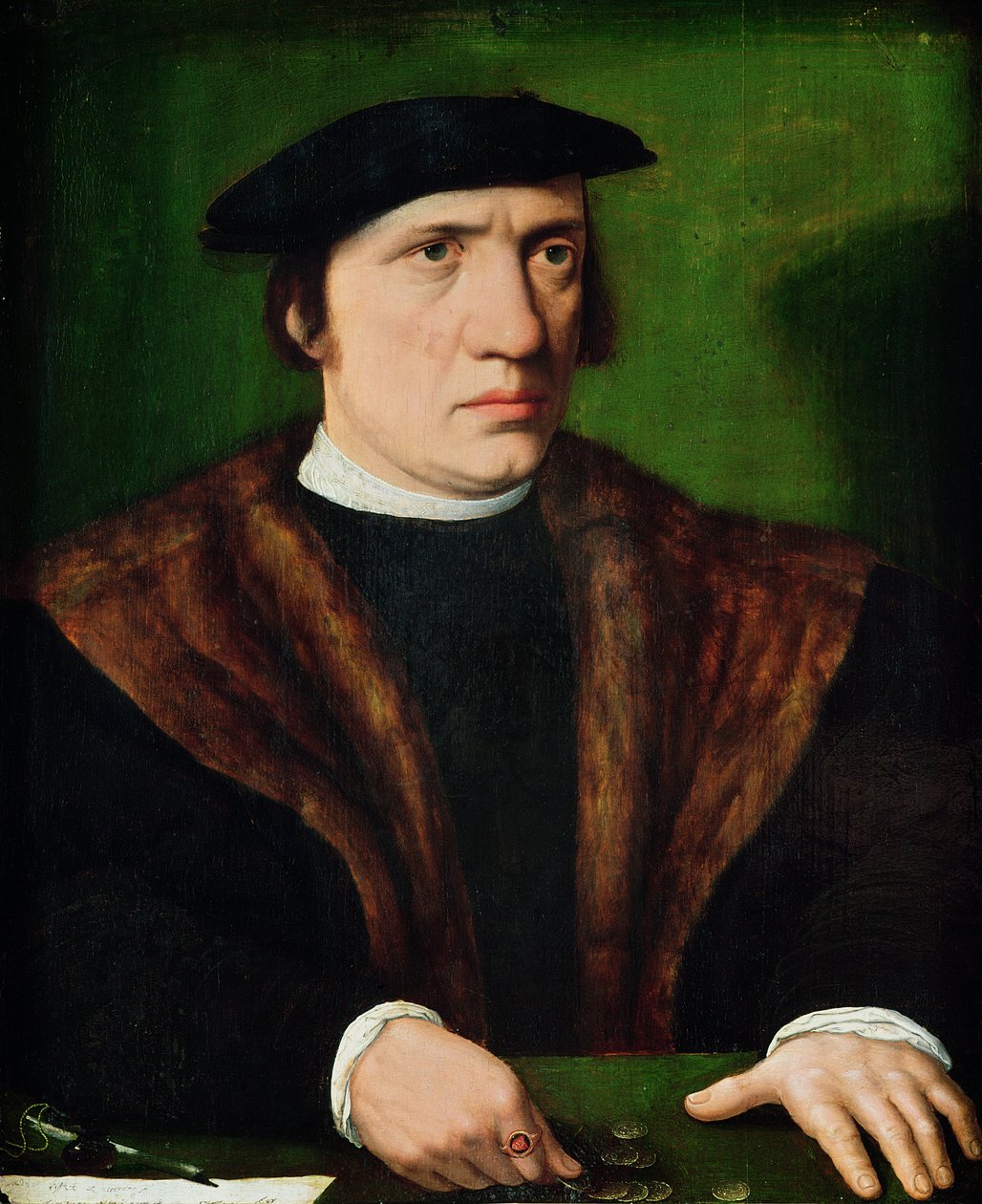 Miehen muotokuva tekijältä Hans Holbein der Jüngere