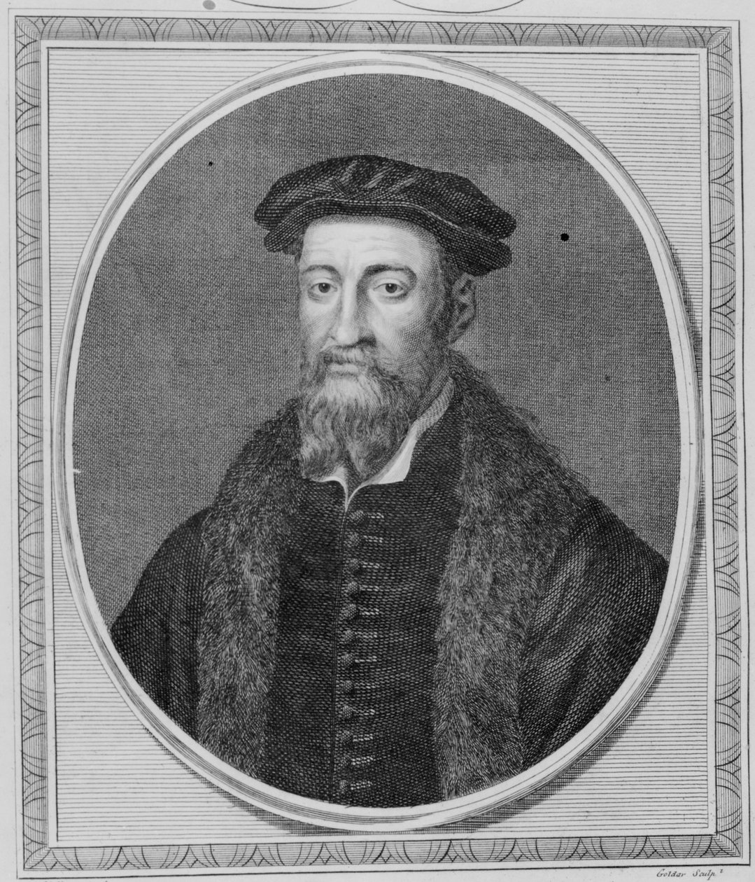 Sir Thomas Smyth, kaiverrus John Goldar, 1785 tekijältä Hans Holbein der Jüngere